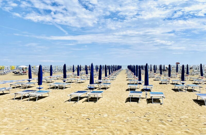 Strand Caorle Adria bei Venedig Spiega Ponente