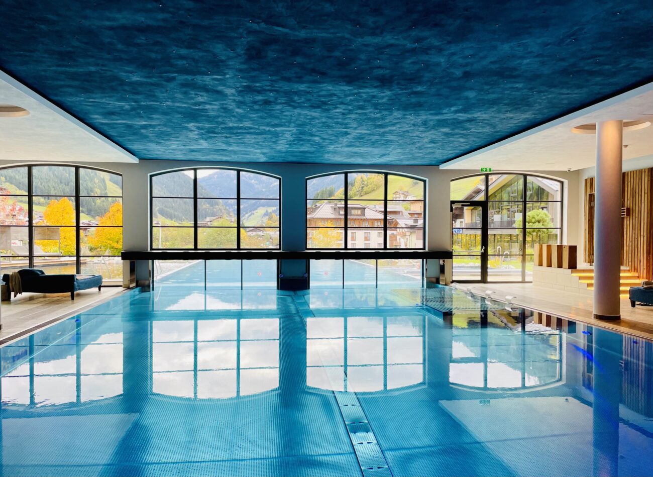 Pool Nesslerhof Tipp Wellnesshotel in Großarl