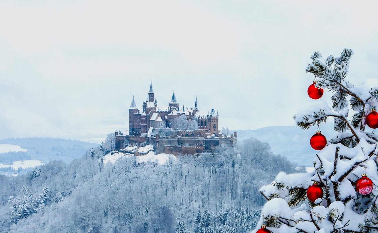 Schloss Hohenzollern Winter Weihnachten die schönsten Christkindlmärkte