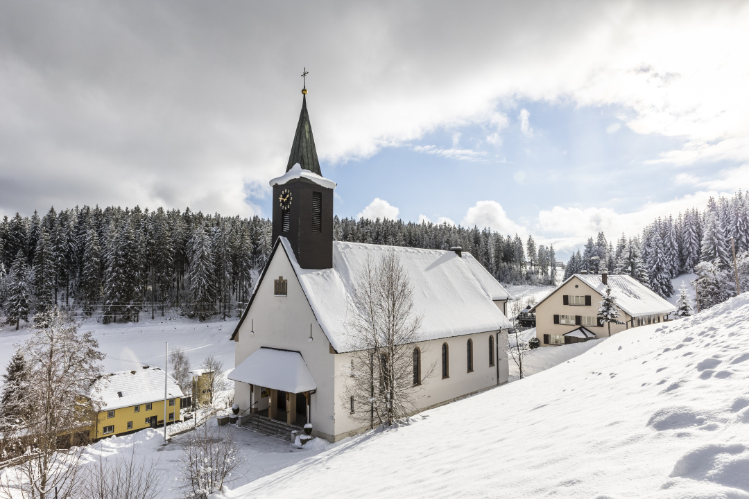 Kirche Eisenbach Winter